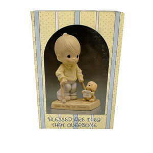 Vtg 1987 Precious Moments "Blessed Are They That Overcome" Figurine 115479 NIB